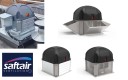Tourelles Saftair Ventilation nouvelle gamme extraction des bâtiments désenfumage