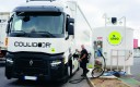 Camion Coulidoor roulant au carburant alternatif Oléo 100.