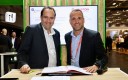 Jérôme Chambin, directeur Communication, Marketing et Relations Filière de GRDF, et Jérôme Pradal, directeur général d'Ariston France.