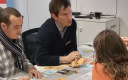 Eiffage, réunion interne organisée autour du concept du "Jeu de la chaise".