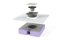 Jackon Jackoboard Aqua Connect module pour douches à chape
